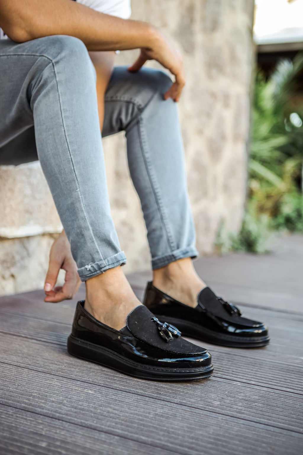 MS002 - RST Loafer Verniciata Erkek Ayakkabı