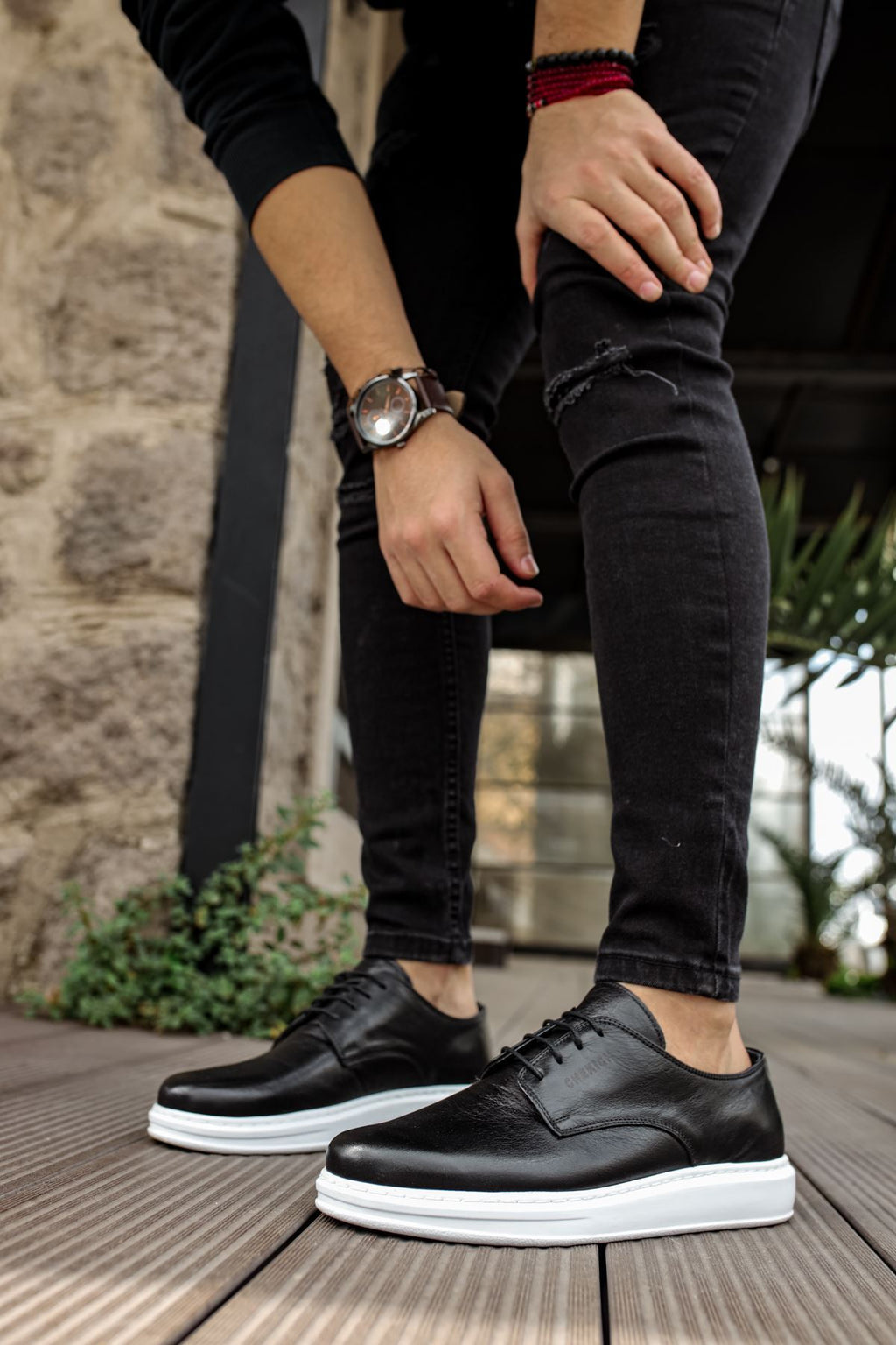 MS003 - DBT Classica Pelle Di Cuoio Erkek Ayakkabı