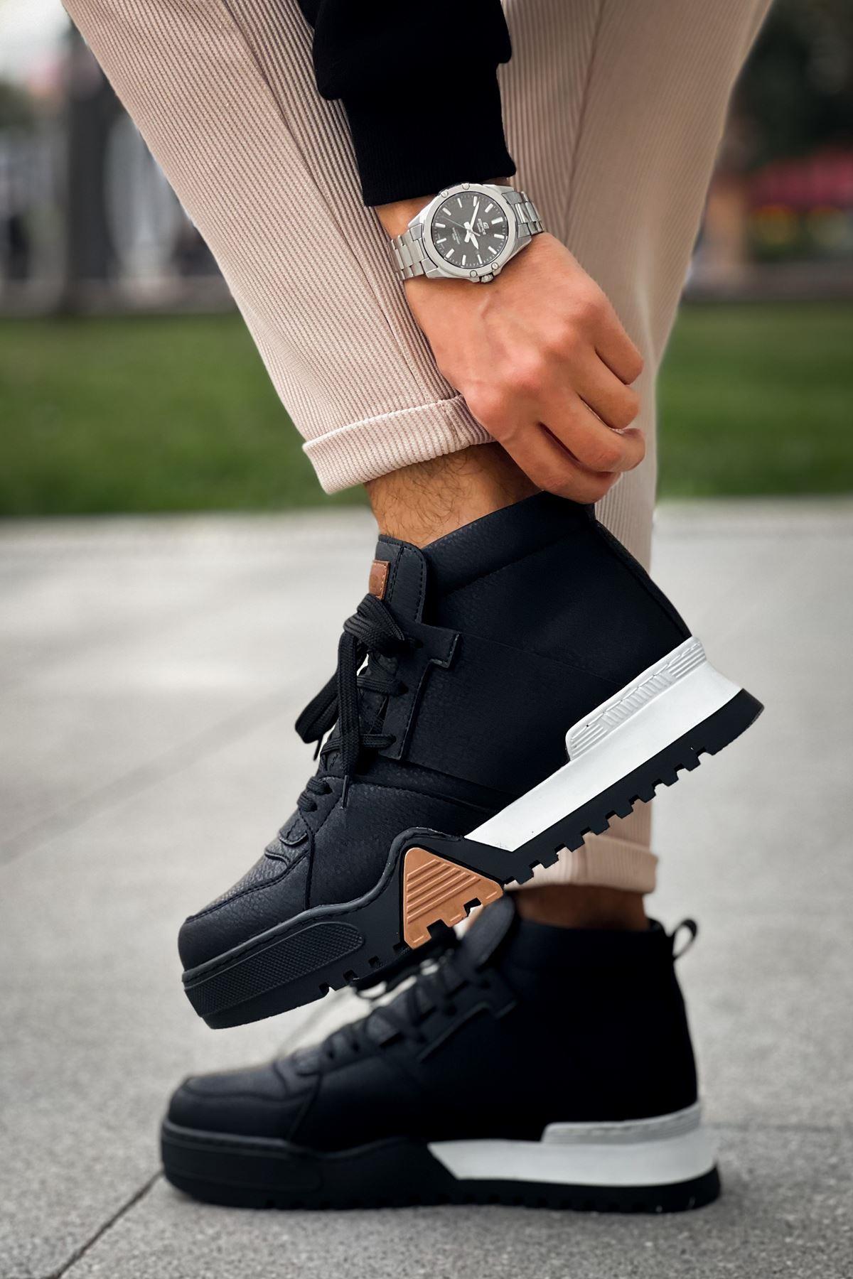 MS057 - GSBT Ghost Line Erkek Bot SIYAH/SIYAH